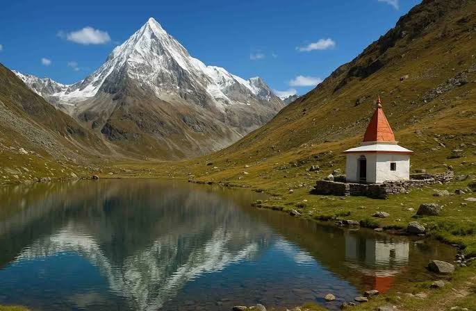 Majestic Adi Kailash Peak View