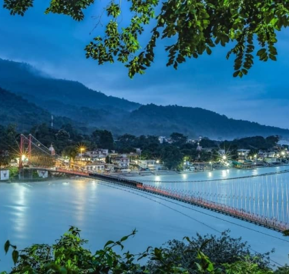Laxman Jhula and Ram Jhula